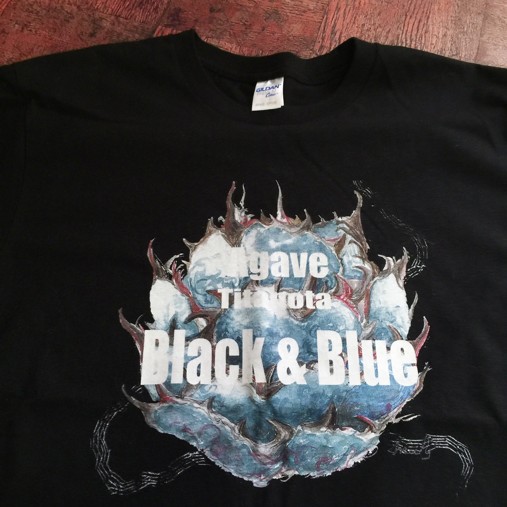 アガベTシャツ(チタノタ BB・ Agave titanota Black And Blue)ブラック#16708200
