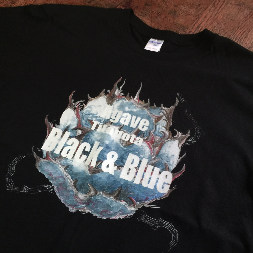 アガベTシャツ(チタノタ BB・ Agave titanota Black And Blue)ブラック#16708200