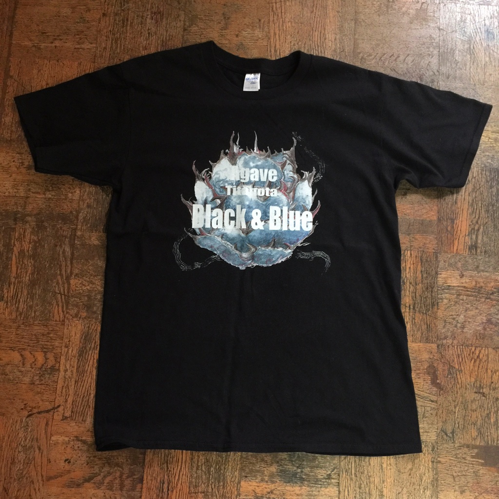 アガベTシャツ(チタノタ BB・ Agave titanota Black And Blue)ブラック#16708200