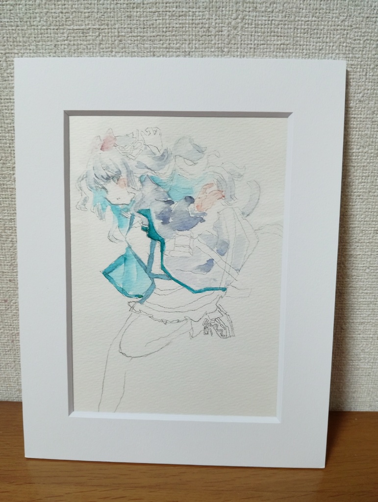 アークナイツ ミント 水彩原画