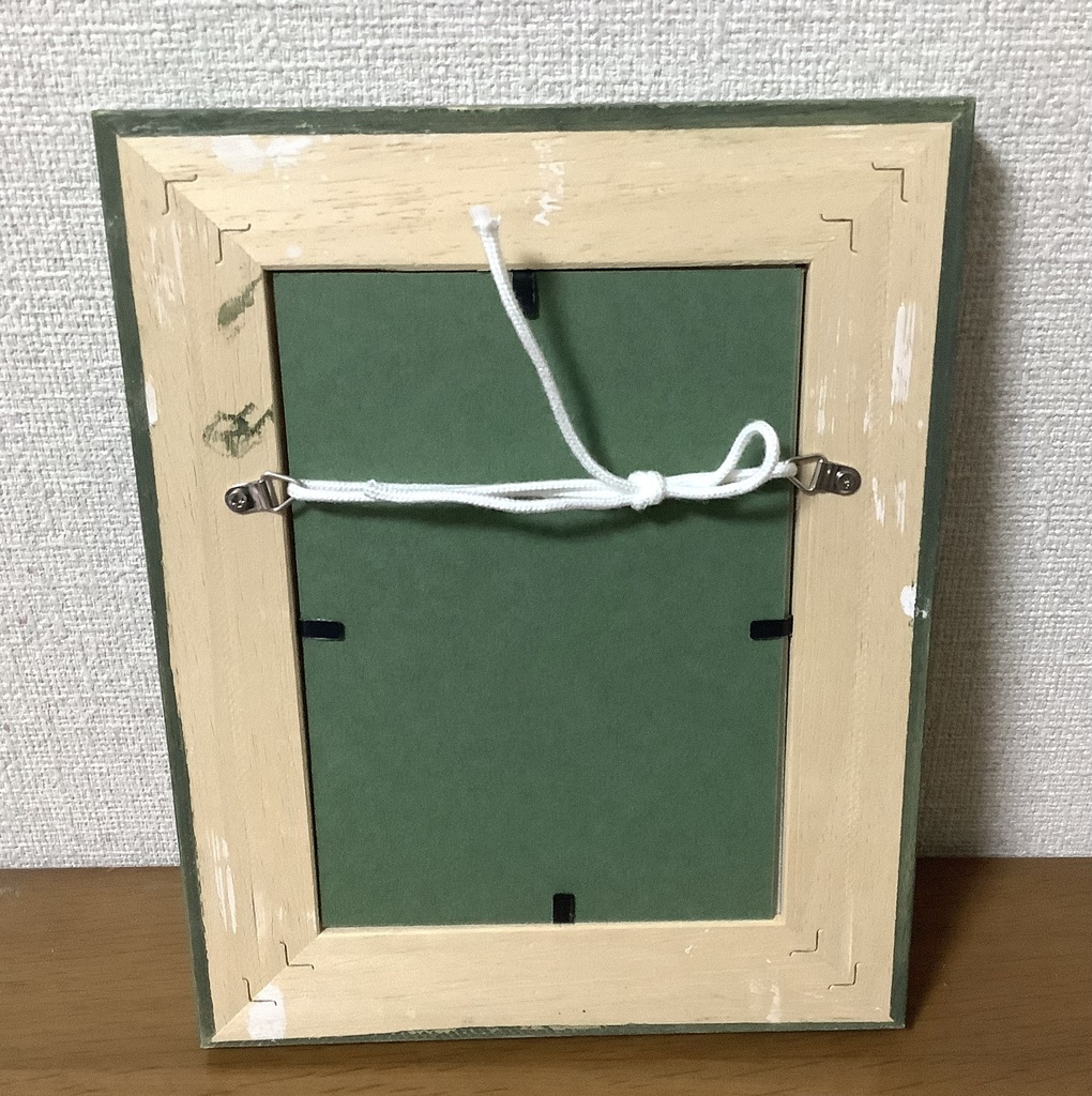 オリジナル水彩イラスト「ミモザ」額装済み原画