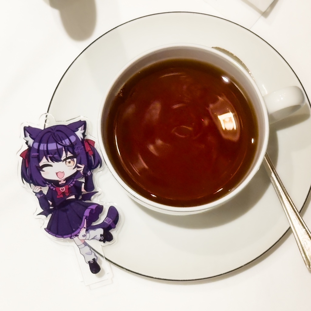 ショコラちゃんアクリルスタンド/キーホルダー&シール&3Dモデル