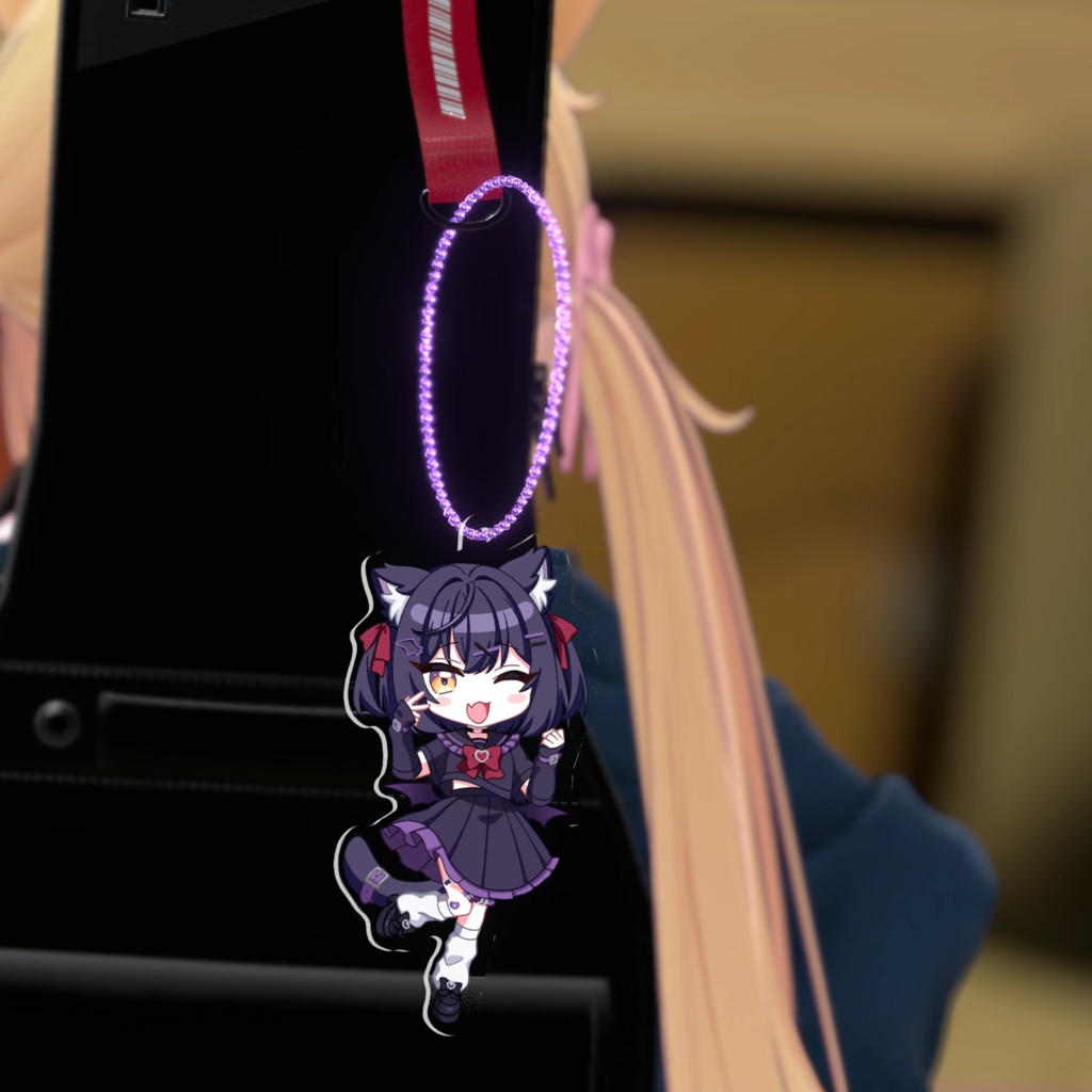 ショコラちゃんアクリルスタンド/キーホルダー&シール&3Dモデル