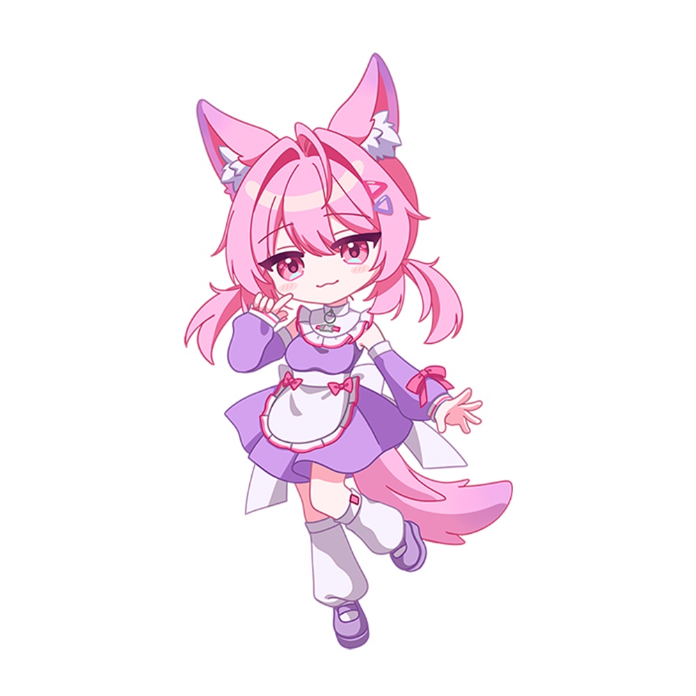プラムちゃんアクリルスタンド/キーホルダー&3Dモデル