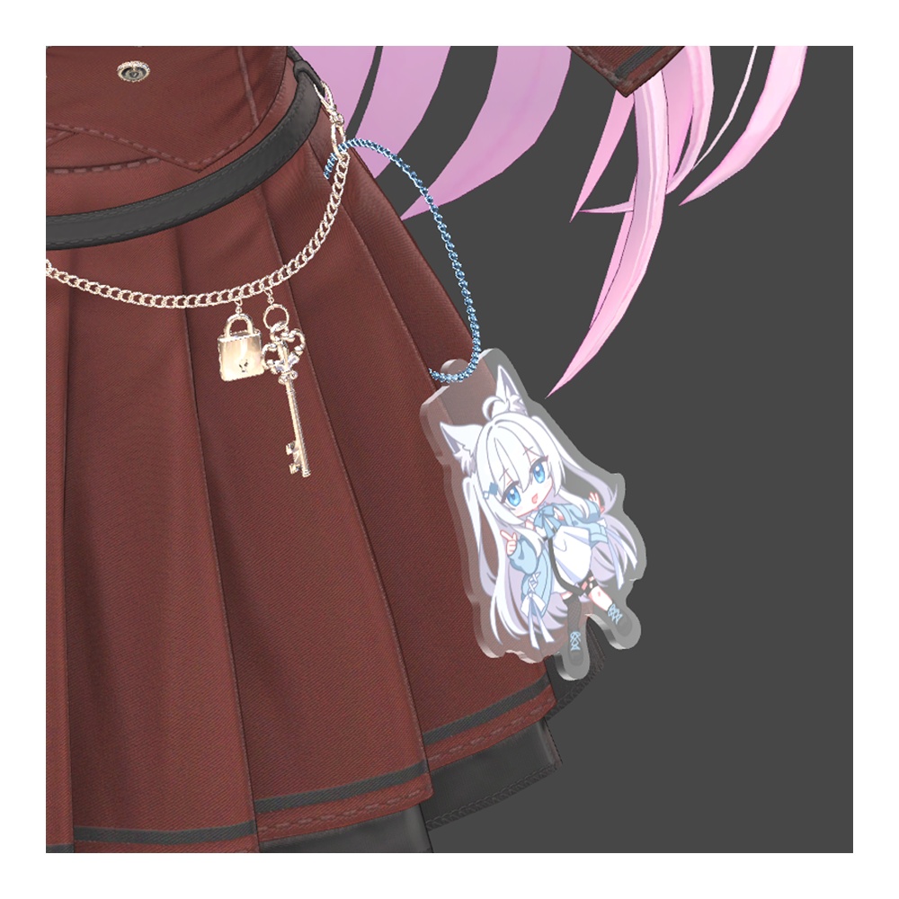ライムちゃんアクリルスタンド/キーホルダー&3Dモデル