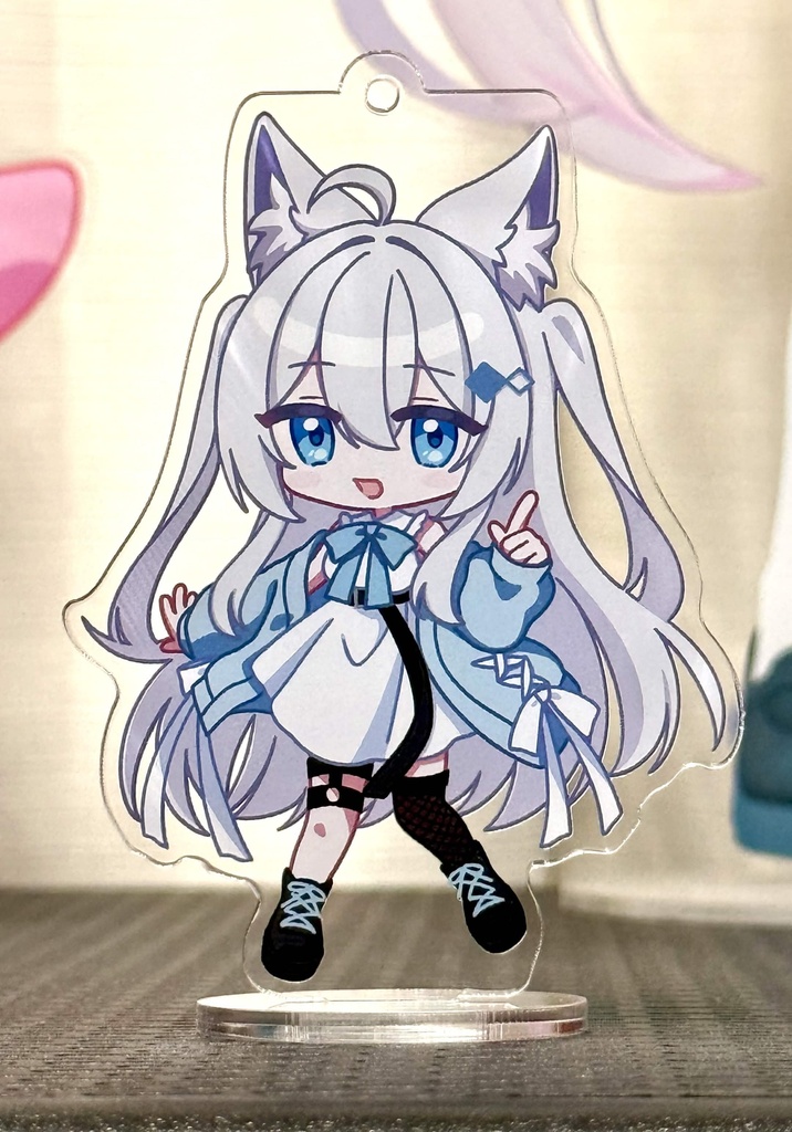 ライムちゃんアクリルスタンド／キーホルダー＆3Dモデル