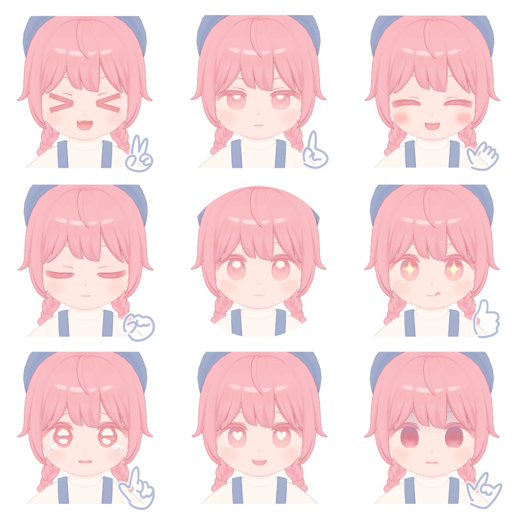 オリジナル3Dモデル 「Macaron」