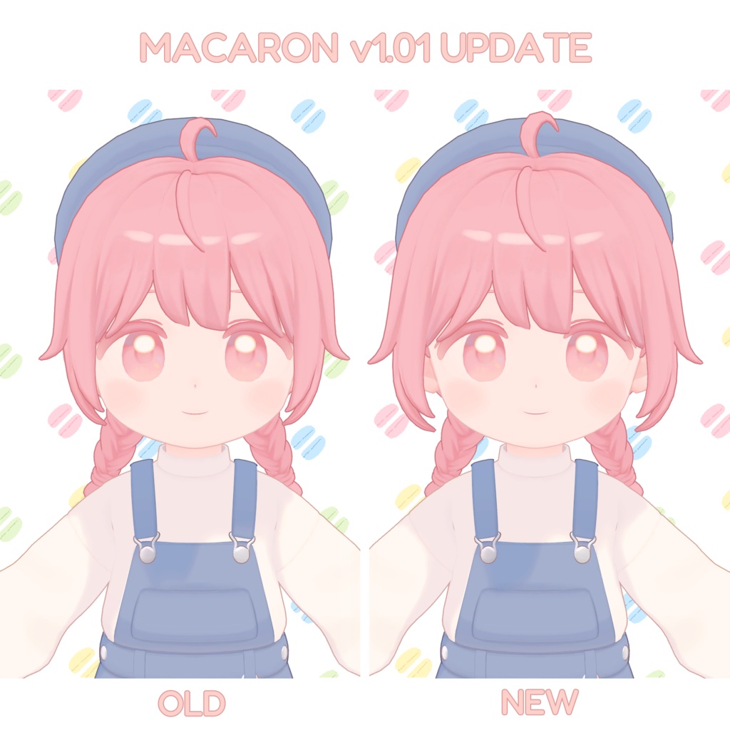 オリジナル3Dモデル 「マカロン-Macaron-」