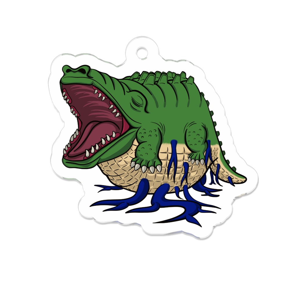 【怪獣 ウーン】キャラクターアクリルキーホルダー