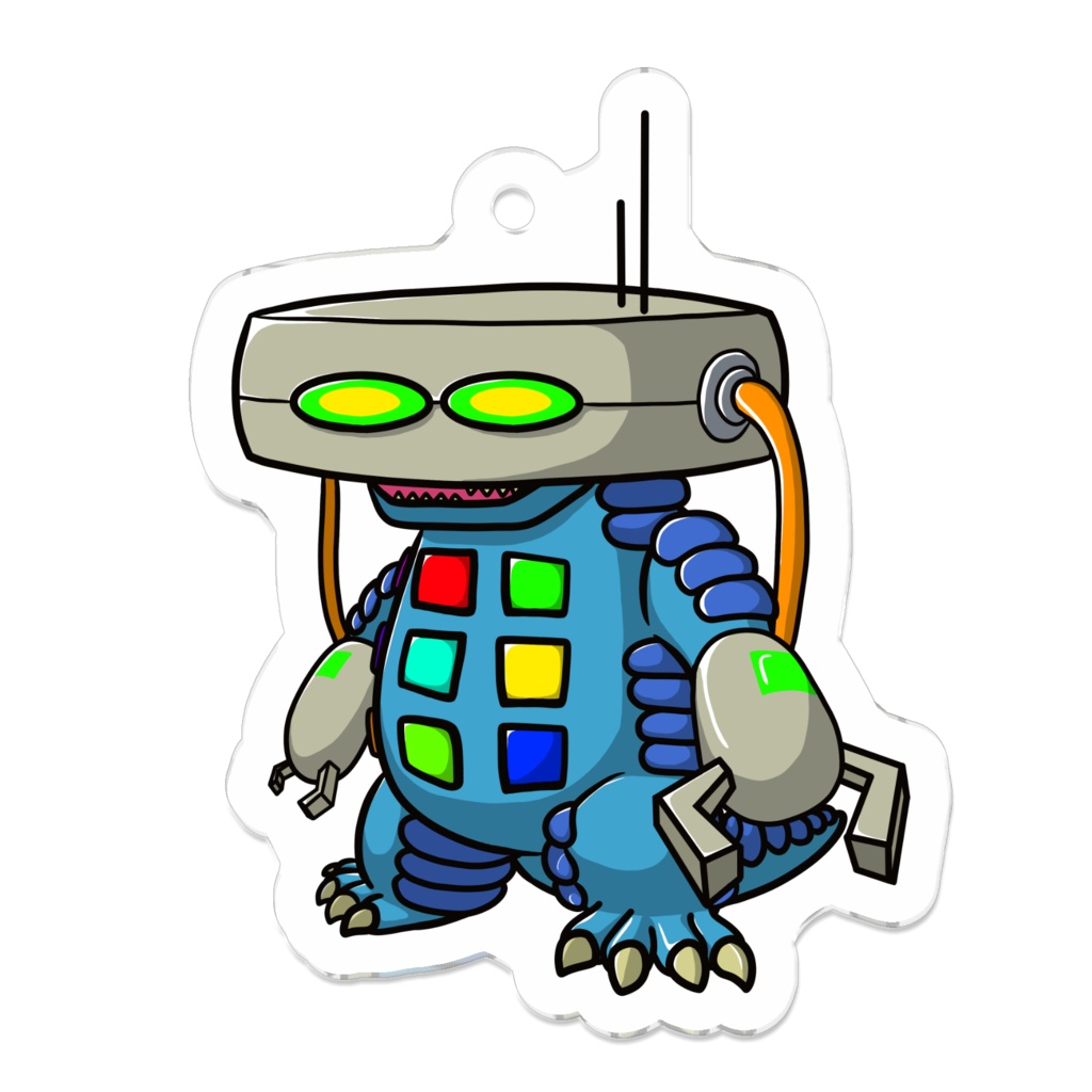 【怪獣 イシナッシン】キャラクターアクリルキーホルダー