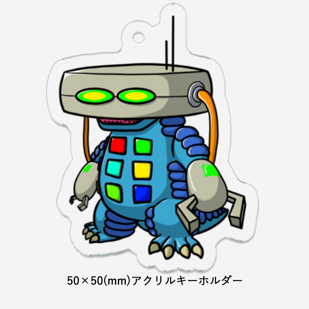 【怪獣 イシナッシン】キャラクターアクリルキーホルダー