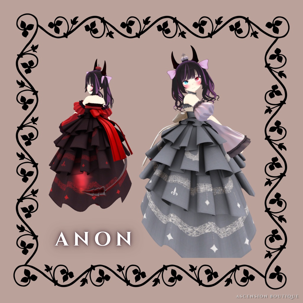 【複数アバター対応】デヴェリッシュメイデン・Develish Maiden