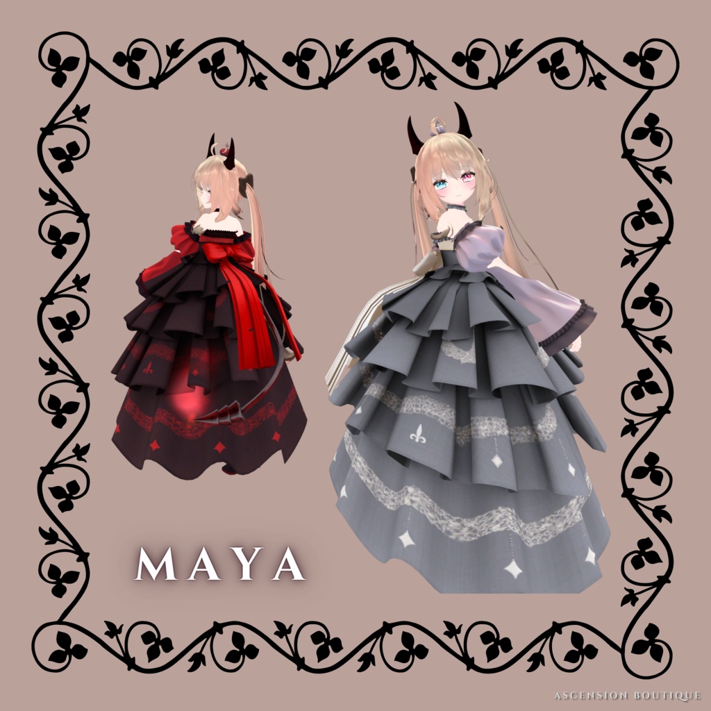 【複数アバター対応】デヴェリッシュメイデン・Develish Maiden