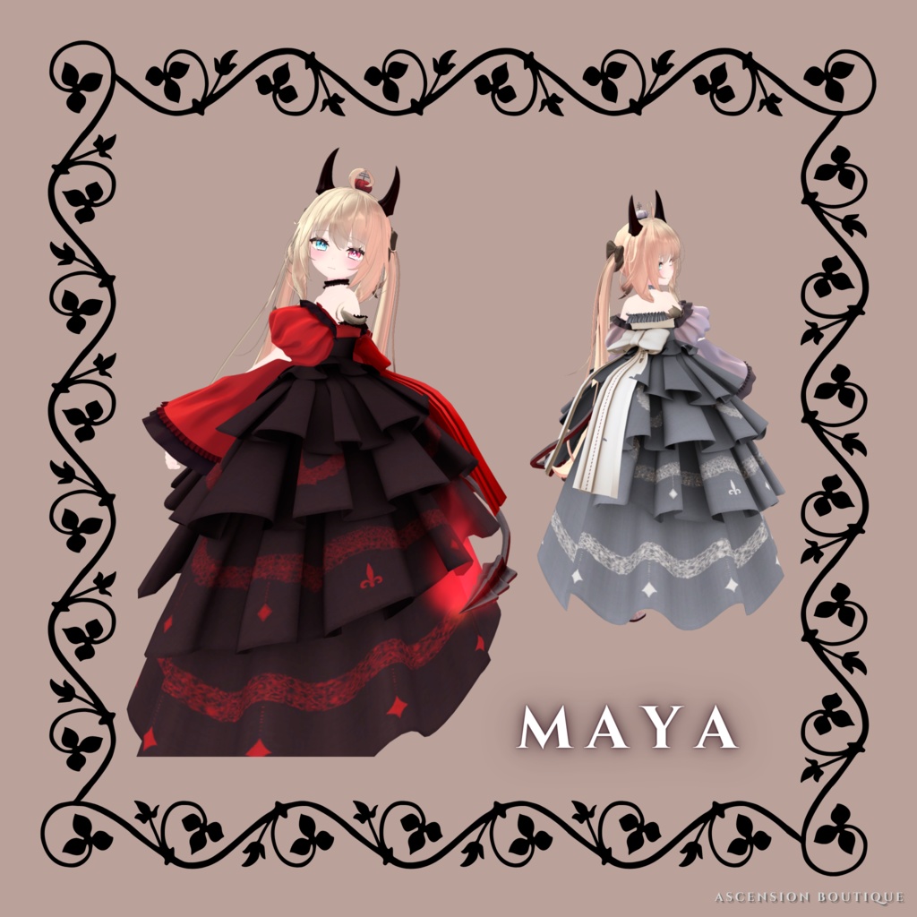 【複数アバター対応】デヴェリッシュメイデン・Develish Maiden