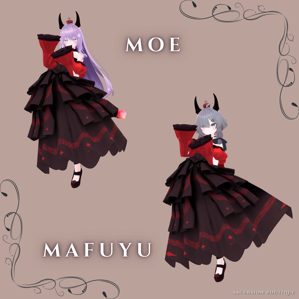 【複数アバター対応】デヴェリッシュメイデン・Develish Maiden