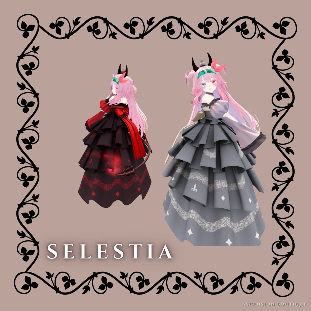 【複数アバター対応】デヴェリッシュメイデン・Develish Maiden