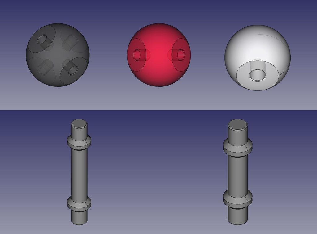 【3Dデータ】原子ブロック - アルコール、エーテル