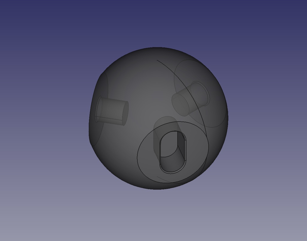 【3Dデータ】原子ブロック - イミン構造