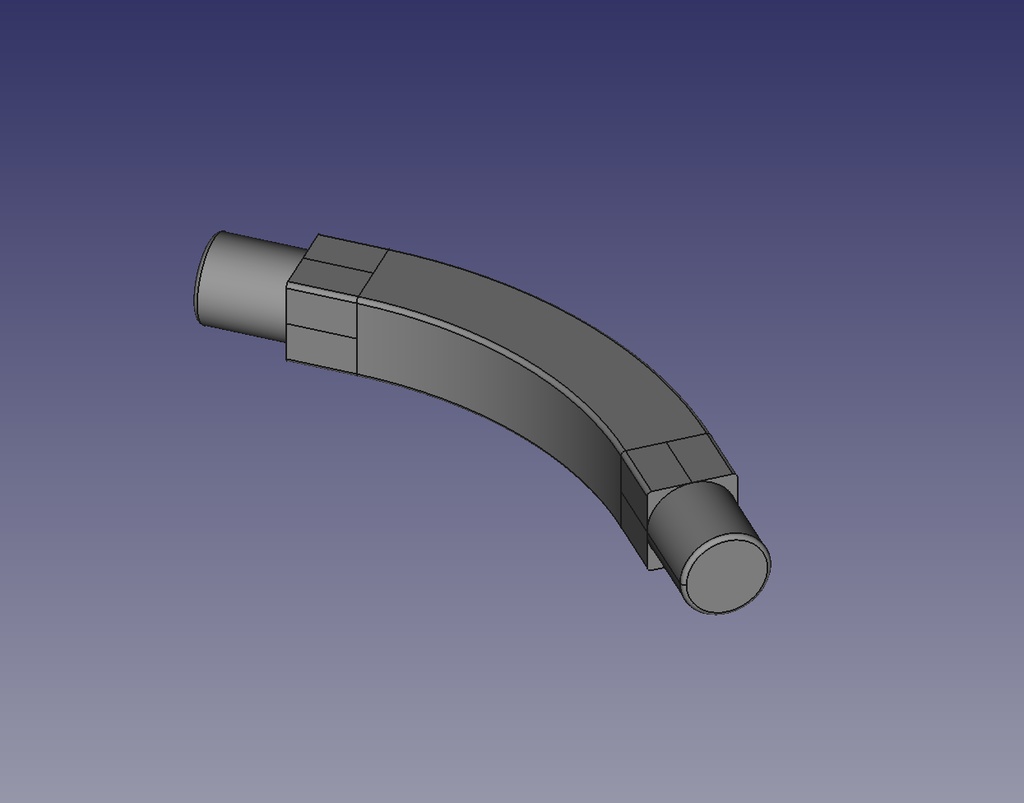 【3Dデータ】原子ブロック - ひずみのある環
