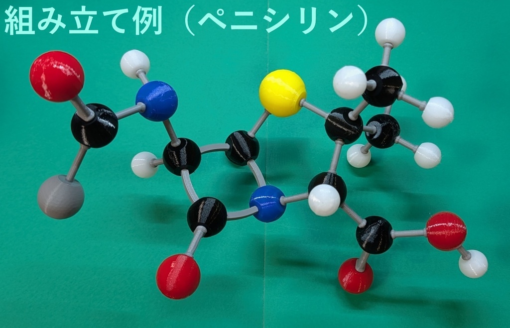 【3Dデータ】原子ブロック - セット