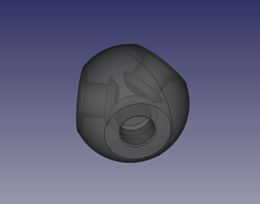 【3Dデータ】原子ブロックB - フラーレン(C60)