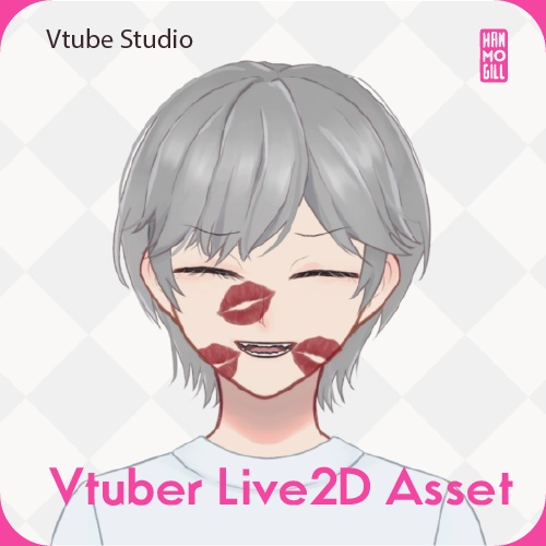 Valentine Kisses 【 Live2D rigged asset | Live2Dアバター | VTS】