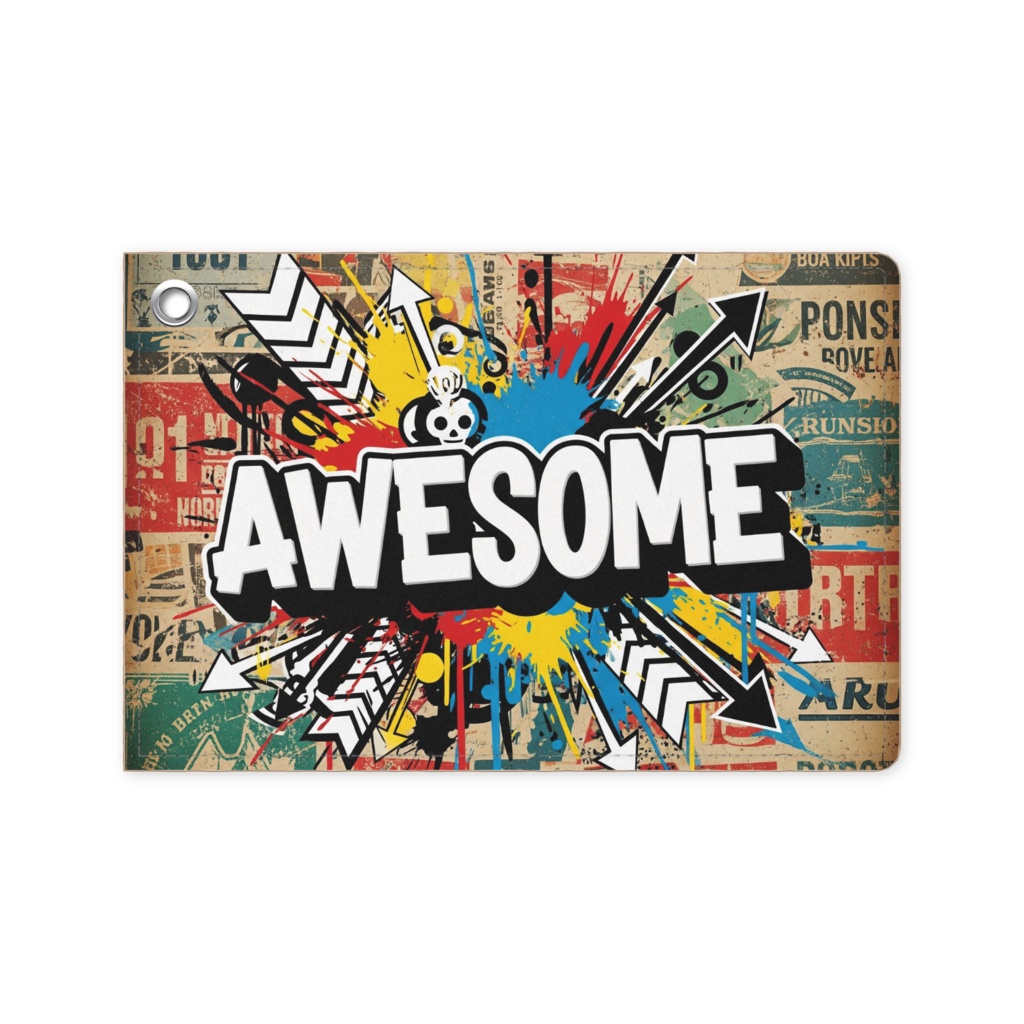 ”awesome”パスケース