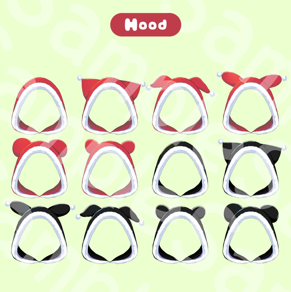 【フリー素材】サンタドレスセット