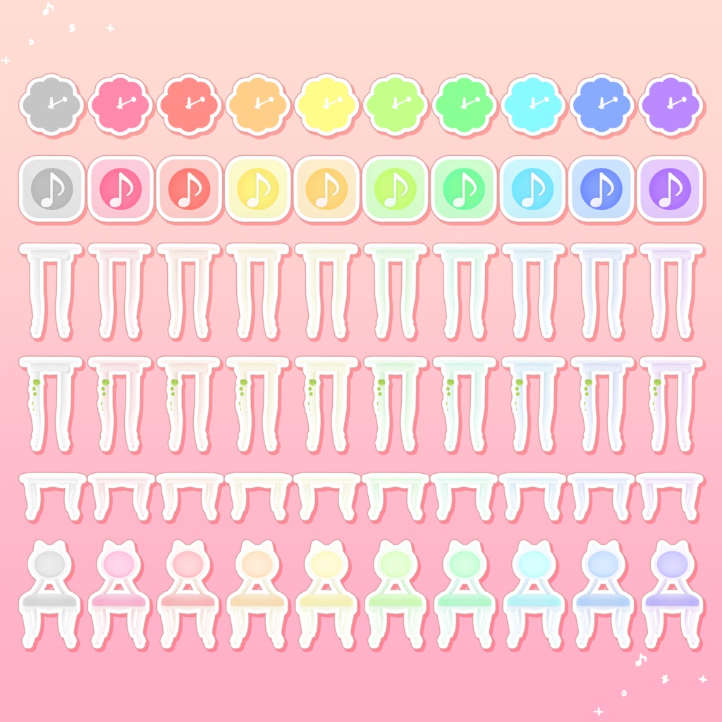 【3Dモデル】Kurukuru Furniture