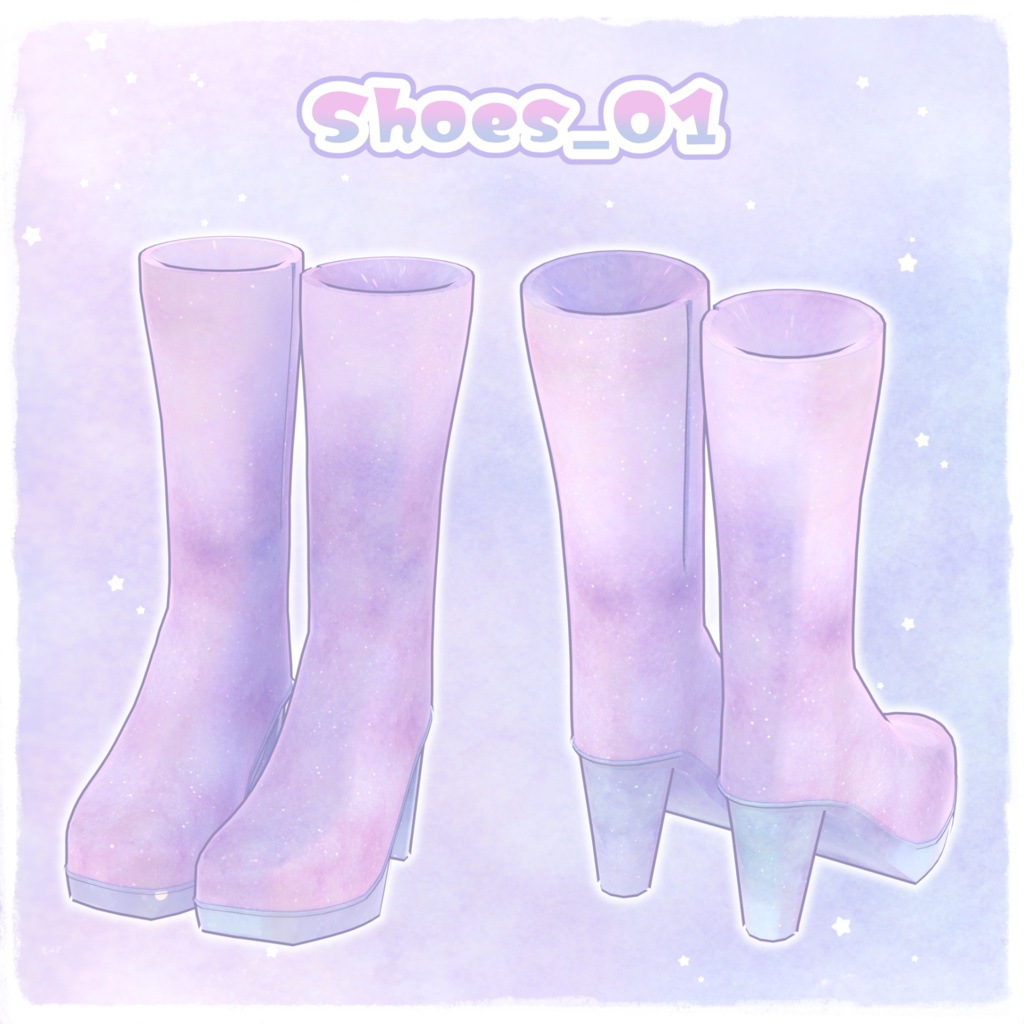 【NC's Cloth専用】ゆめかわテクスチャ・マテリアル【Material・Texture】