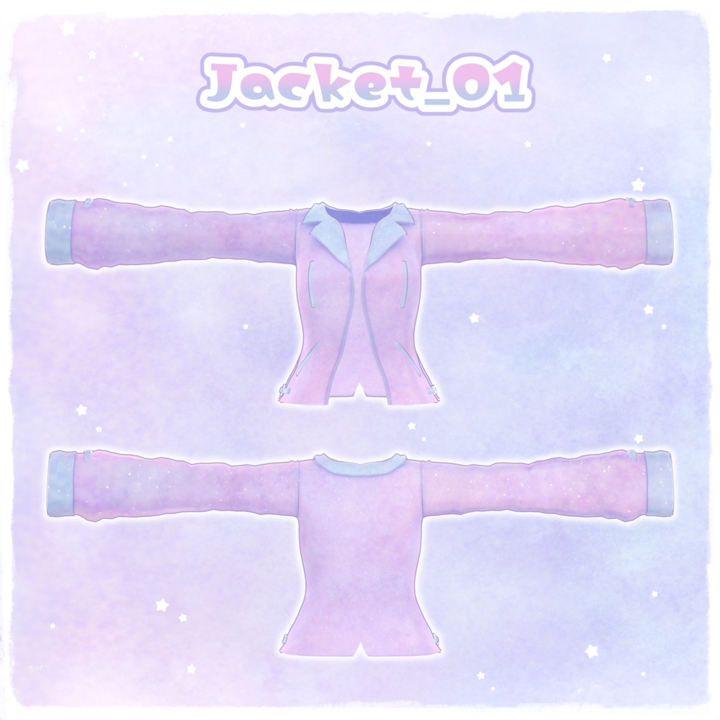 【NC's Cloth専用】ゆめかわテクスチャ・マテリアル【Material・Texture】