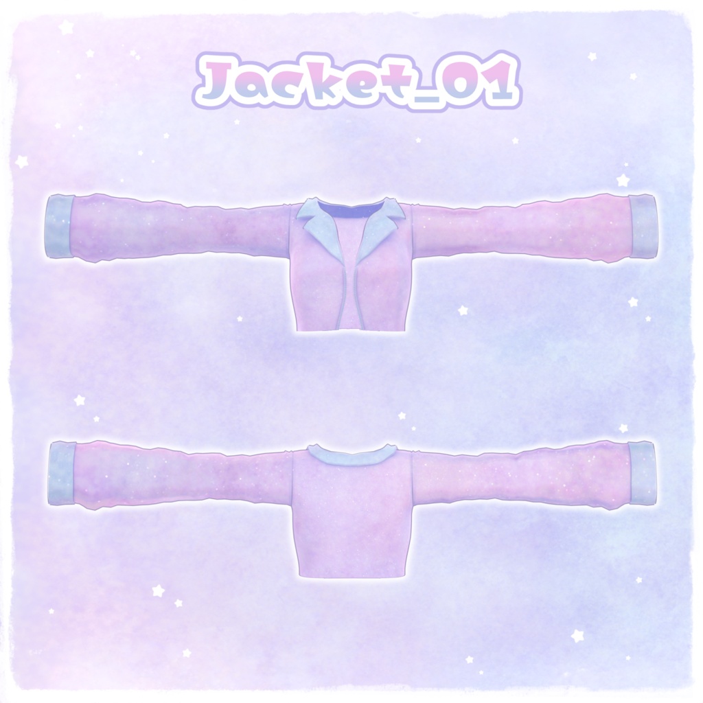 【NC's Cloth専用】ゆめかわテクスチャ・マテリアル【Material・Texture】