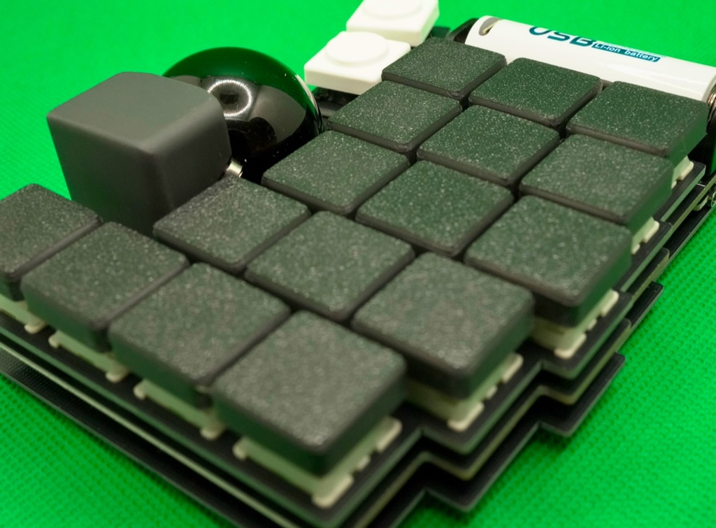 四角いキーキャップ