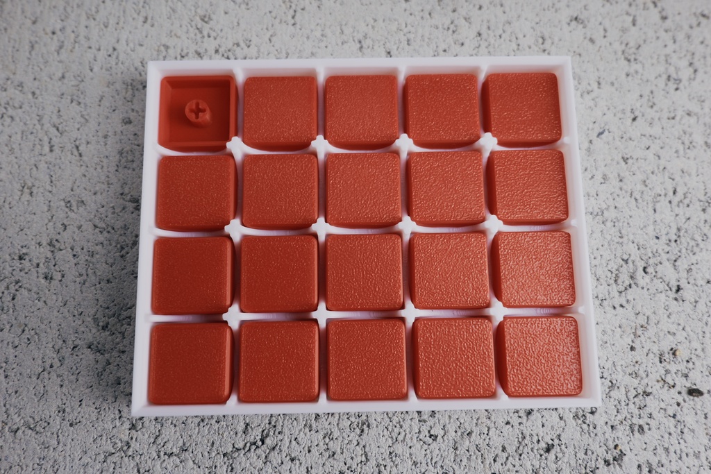 四角いキーキャップ