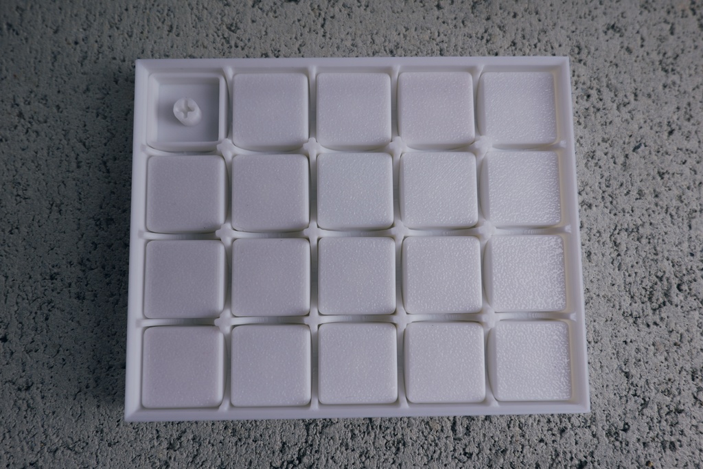 四角いキーキャップ