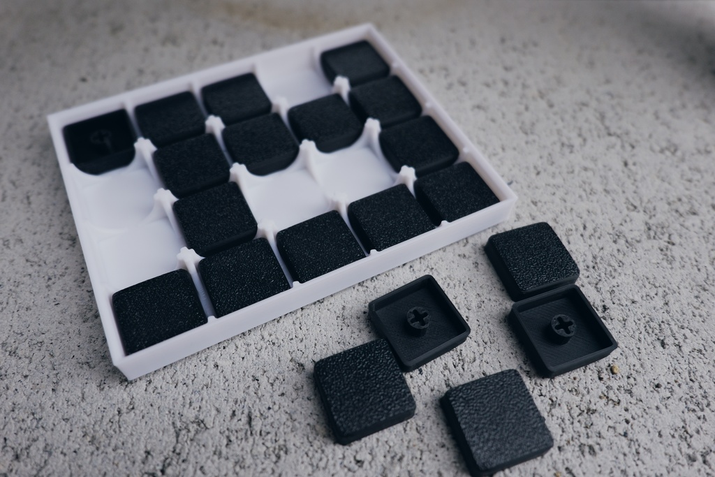 四角いキーキャップ