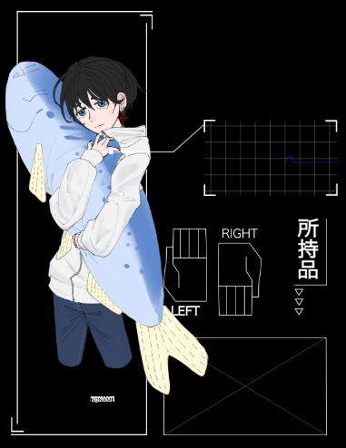 【部屋素材セット】動く心電図gif付き