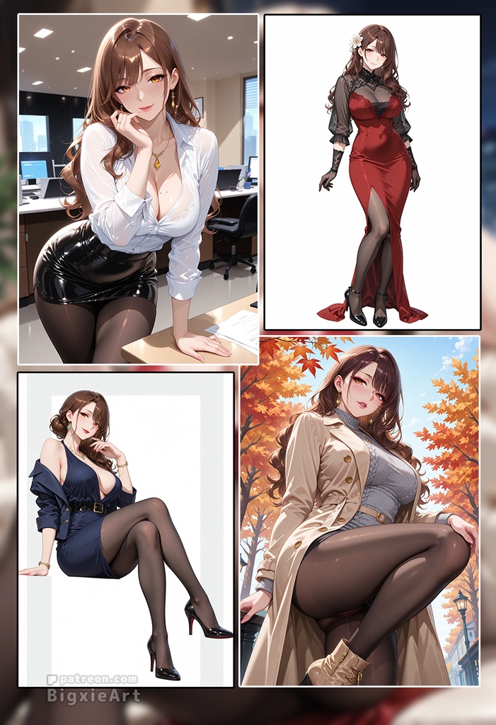 【無料 / Free】朝霧アミカ - 美脚ストッキング集 / Asagiri Amika Stockings Collection (26 Images)