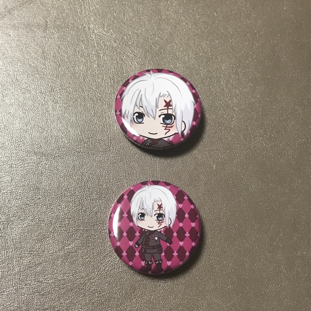 Dグレキャラ缶バッジ 32mm単品