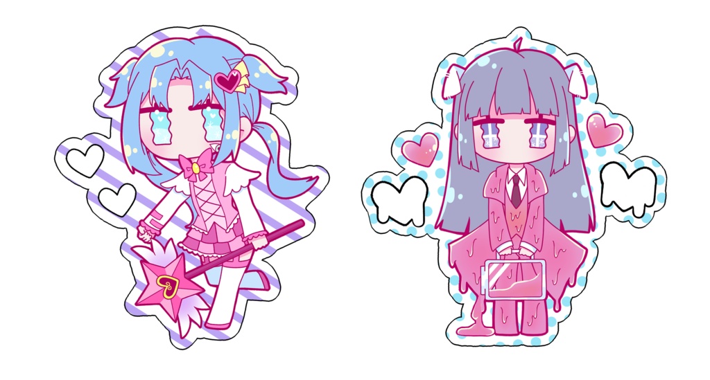 自職員アクリルキーホルダー