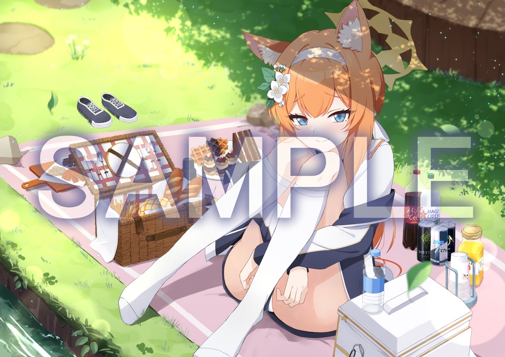 【マリーピクニック】A5アクリルパネル