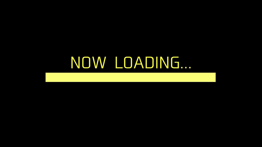 【配信者向け】Now Loadingの素材動画(ループ可)