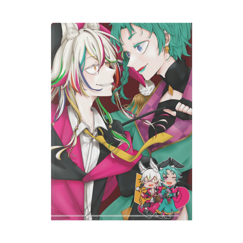 酒道化クリアファイル