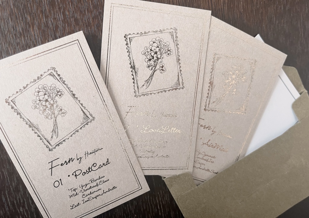 「Fern by Hinatama」オリジナルフレグランスセット