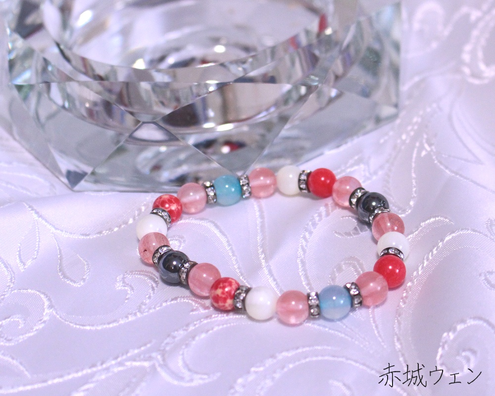 ライバーモチーフ パワーストーンブレスレット