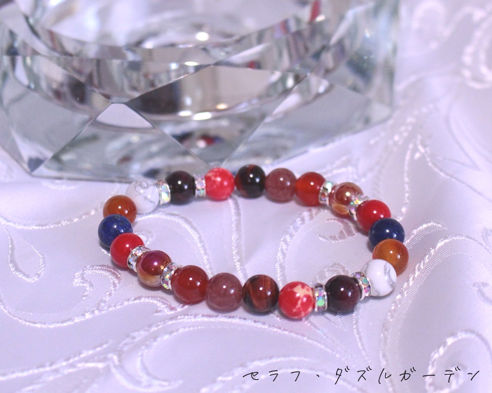 ライバーモチーフ パワーストーンブレスレット