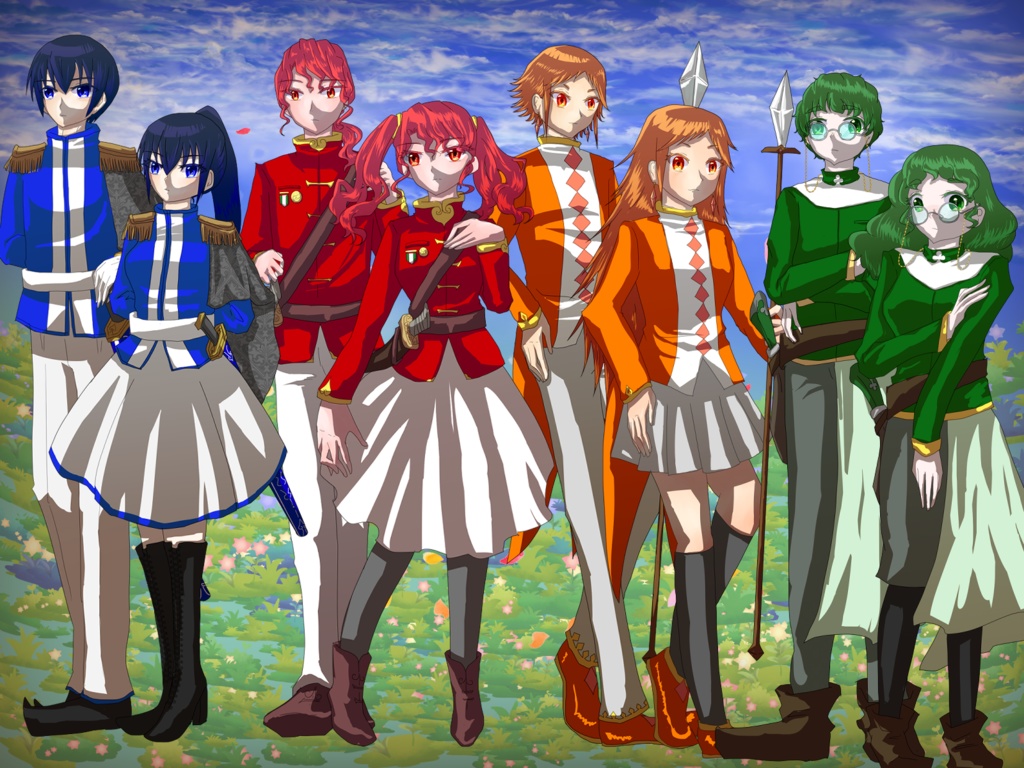 「xxxxxのアリス」キャラクター繋がるアクリルスタンド #ぺけアリ