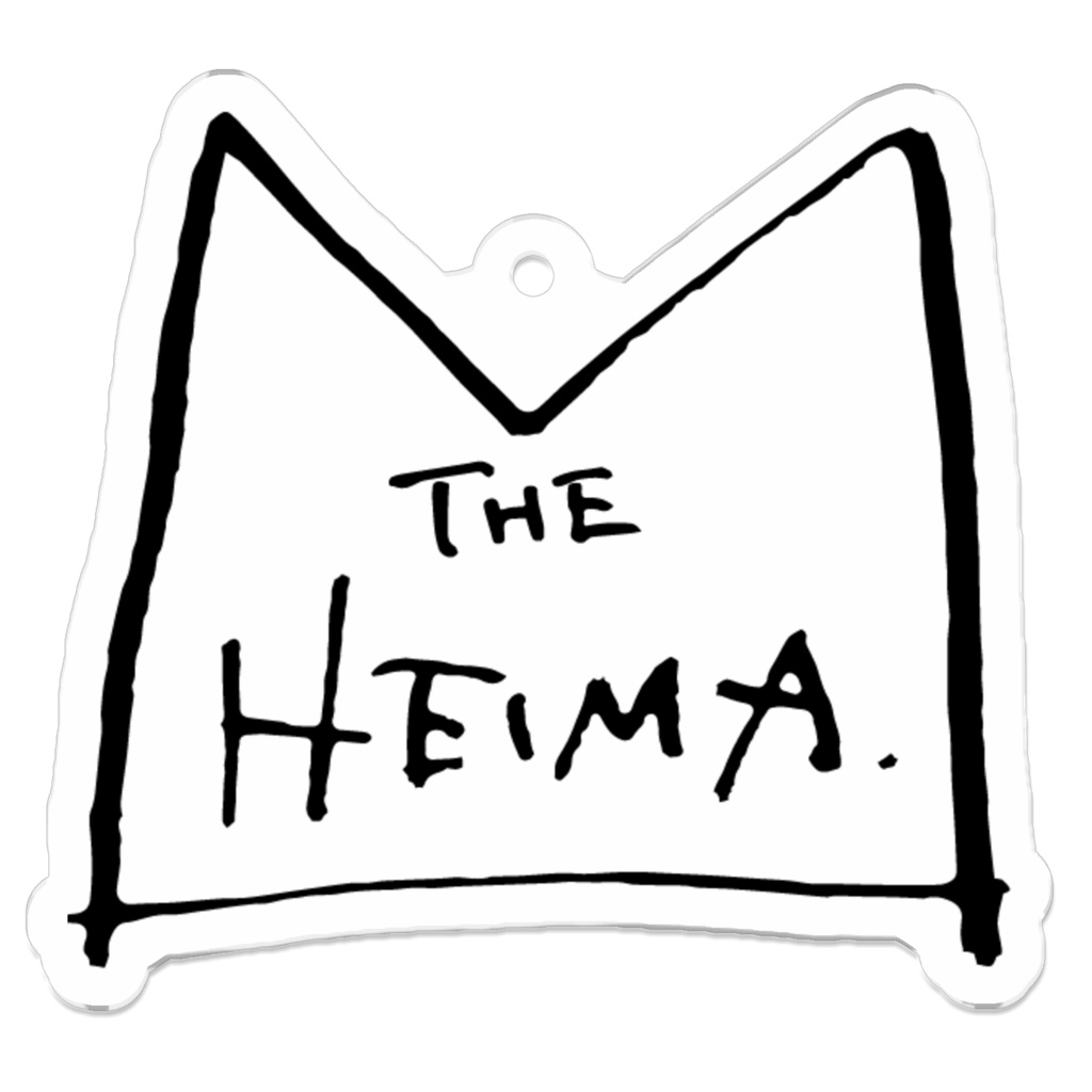 アクリルキーホルダー（黒）