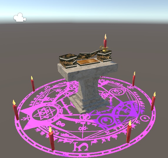 召喚魔術の小物セット