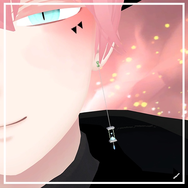 Ash Long SandHour Earring